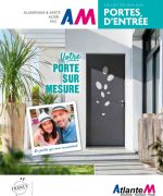 Front catalogue AtlanteM Catalogue porte d'entrée AtlanteM