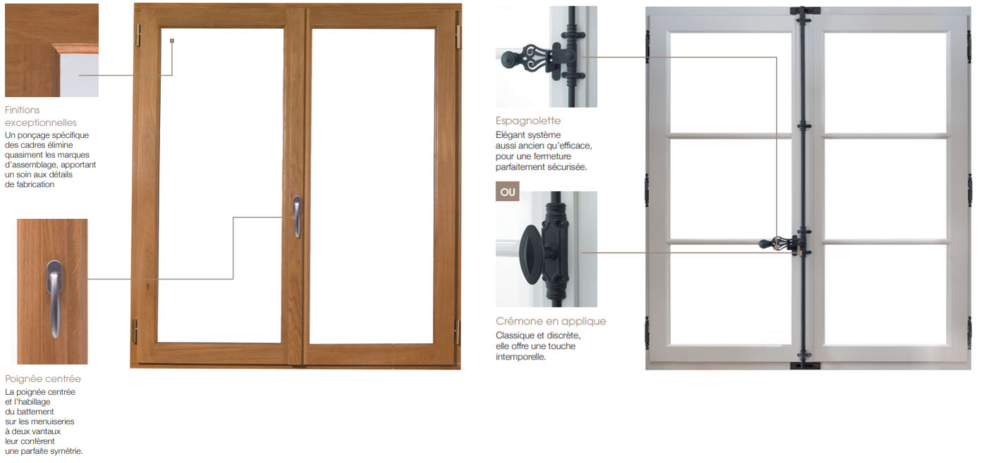 Comparatif fermetures fenêtres